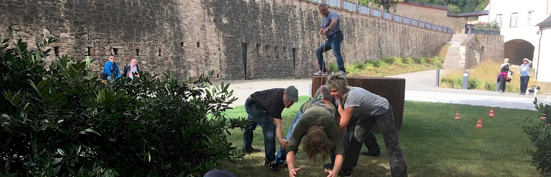 Spannende Herausforderungen am Seil