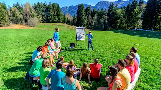 Teamentwicklung synergetisch – Indoor & Outdoor Workshop