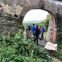 Team in der Natur