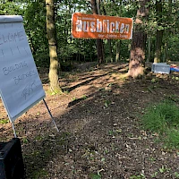 Schild: Wilkommen bei Ausblicken