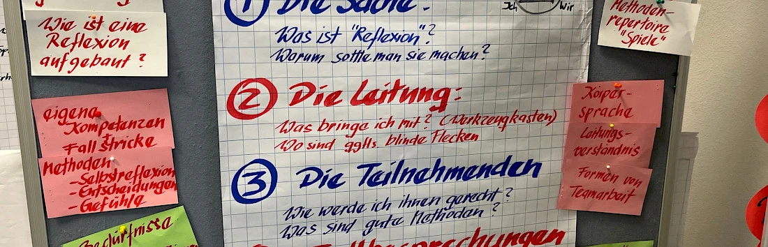 Struktur fürs Kompetenzen fördern, Reflektieren lernen
